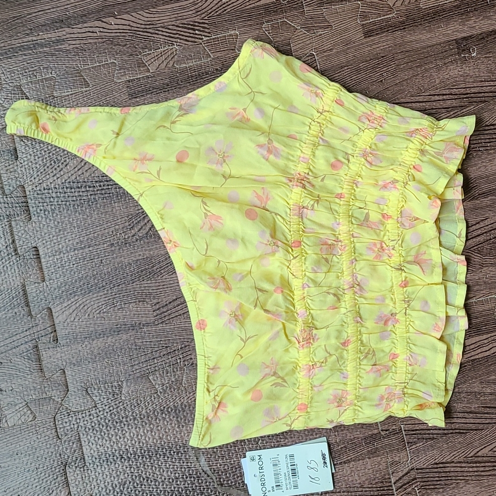 BP one shoulder crop top